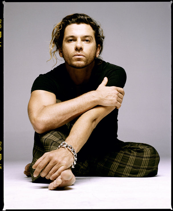 Michael Hutchence Sitting