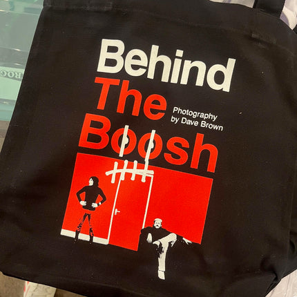 Behind The Boosh Tote Bag